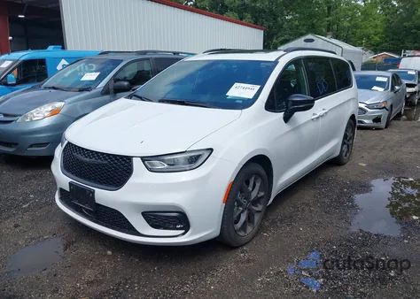 2025 Chrysler Pacifica Limited из США, поврежденный, VIN 2C4RC1GG0SR520294